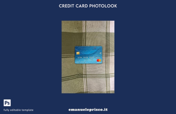 modello frontale photolook mastercard Italia stile verificato